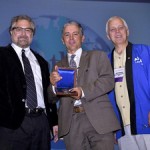 James Elser receiving Hutchinson Award