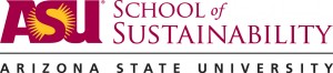ASU School of Sustainability logo Print